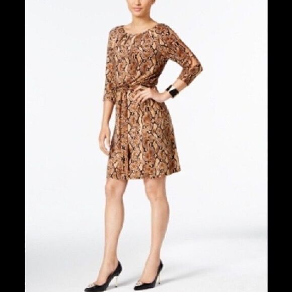 Small Thalia Sodi snake print dress - Picture 1 of 5
